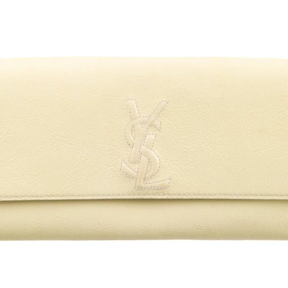 COPY - Saint lauren belle De Jour clutch yellow patent leather - Picture 6 of 8